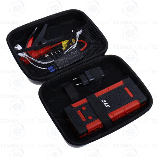 GTE-P133 Устройство пусковое 5-19V 500А 12000мА/ч (power bank)